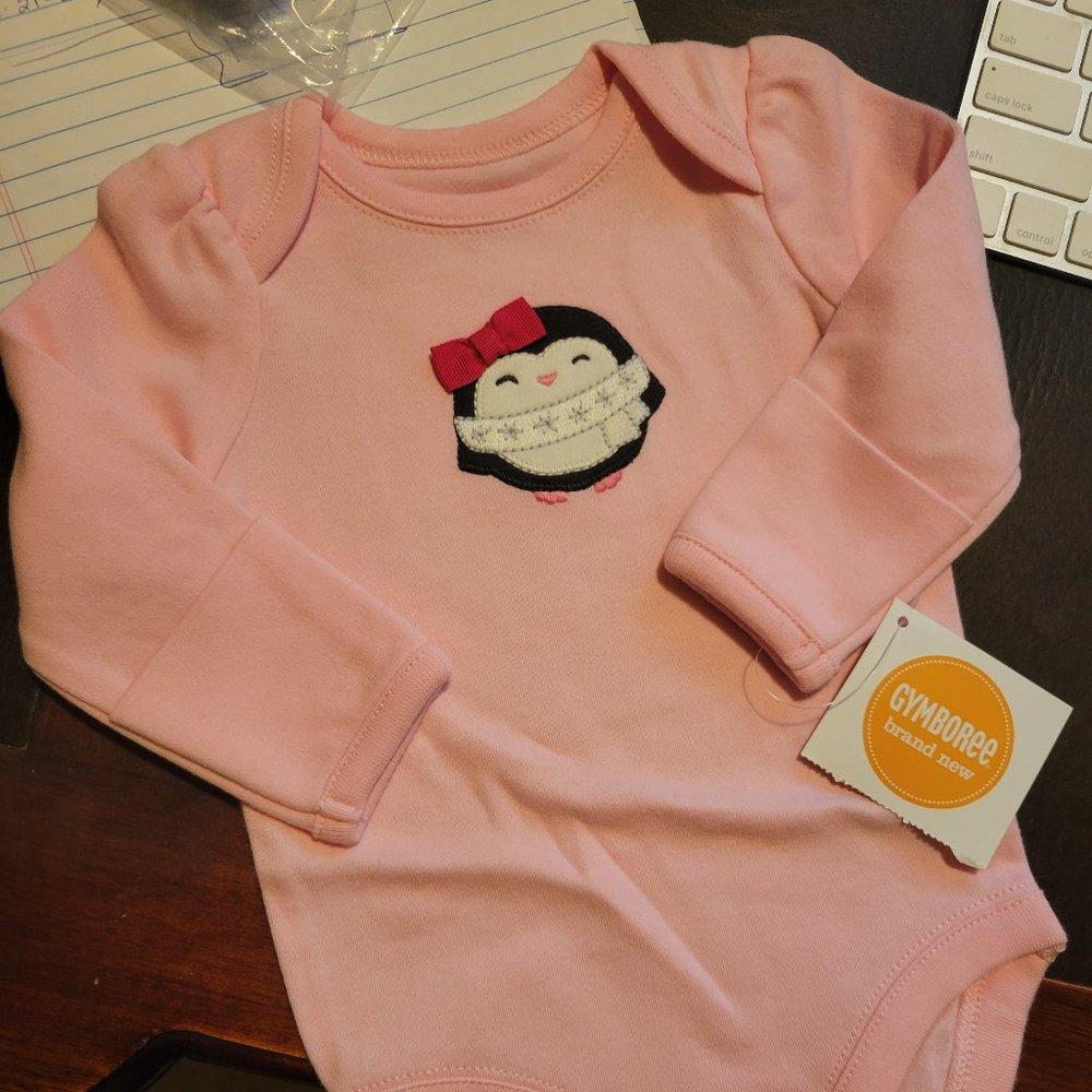 Gymboree 0-3 months onsie